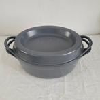 Cousances le creuset gietijzer emaille doufeu braadpan pan, Ophalen of Verzenden, Zo goed als nieuw, Gietijzer, Koekenpan of Braadpan