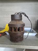 5 Lampen van een wagenwiel gemaakt. Antiek., Ophalen
