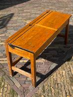 Antiek Engels dubbel Kinder Klepbureau, Childrens Doubledesk, Antiek en Kunst, Ophalen