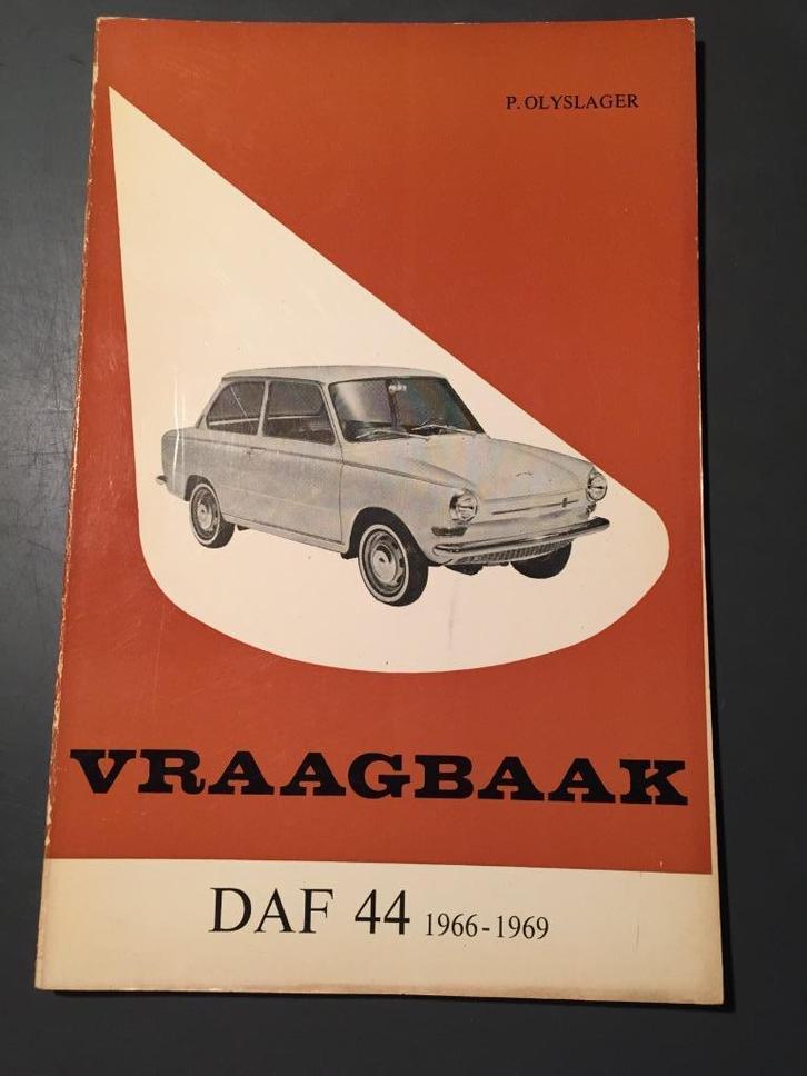 Vraagbaak DAF 44 1966 / 1969, Auto diversen, Handleidingen en Instructieboekjes, Ophalen