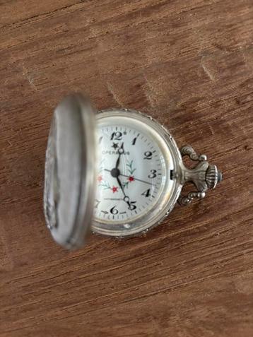 Antiek zilver zak horloge  OPERHAUS beschikbaar voor biedingen