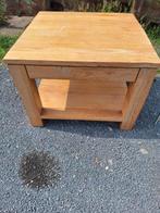 Salontafel teak, Huis en Inrichting, Tafels | Salontafels, Ophalen, Zo goed als nieuw, Rechthoekig, Minder dan 50 cm