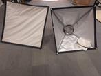 Broncolor Softbox Set - 80x80 & 90x90 OPHALEN, Ophalen, Gebruikt, Lamp of Flitsset