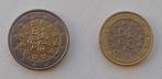 2 en 1 euro Portugal 2002, Postzegels en Munten, Munten | Nederland, Ophalen of Verzenden, Koningin Beatrix, Euro's, Losse munt