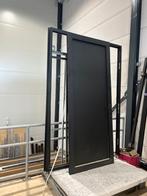 Aluminium loopdeur met zijlicht, Doe-het-zelf en Verbouw, Kozijnen en Schuifpuien, Ophalen, Overige typen, 150 tot 225 cm, 225 cm of meer