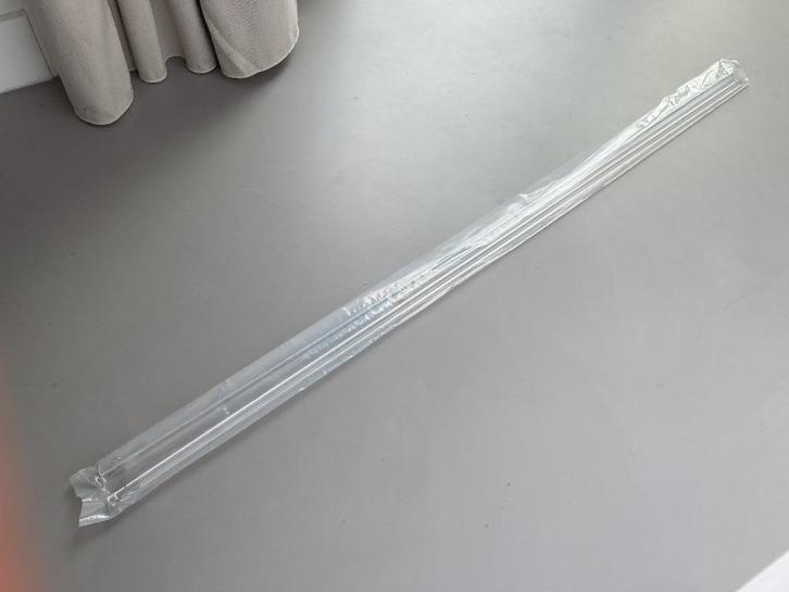 Set van 2 gordijn trekstangen van het merk Veneta, Huis en Inrichting, Stoffering | Gordijnen en Lamellen, Nieuw, 100 tot 150 cm