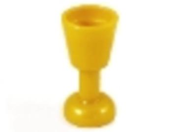 Lego Castle 5x Drink Bekers Parel Goud / Pearl Gold 2343 beschikbaar voor biedingen