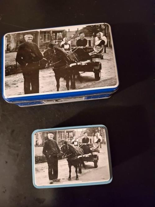 blik koekblikken nostalgisch, Verzamelen, Blikken, Gebruikt, Koek(jes), Overige merken, Ophalen of Verzenden