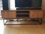 Stijlvol TV Meubel met opbergruimte, Ophalen, 100 tot 150 cm, Zo goed als nieuw, Metaal