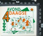 Sticker: Avondvierdaagse - 1996 - KNBLO Kring Limburg, Overige typen, Ophalen of Verzenden, Zo goed als nieuw