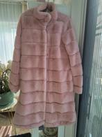 Mooie imitatie bontjas te koop, Ophalen, Zo goed als nieuw, Maat 38/40 (M), Roze