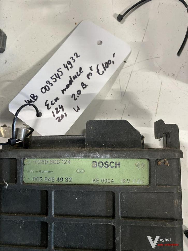 Mercedes W124 w201  2.0 Ecu module, Auto-onderdelen, Elektronica en Kabels, Gebruikt, Ophalen of Verzenden