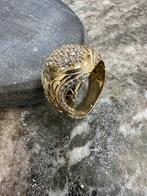 14k Gouden ToTo Ring met Edelstenen, 20 of groter, Heer, Nieuw, Ophalen of Verzenden