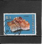 Botswana opdruk nieuwe waarde, Postzegels en Munten, Postzegels | Afrika, Ophalen of Verzenden, Gestempeld