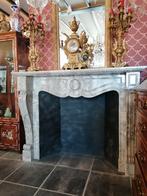Antiek marmer schouw, Ophalen