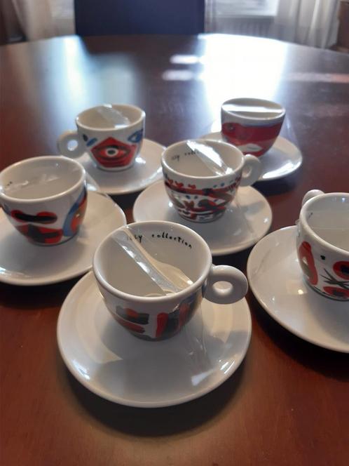 Illy Collection Espressokopjes - 6 Stuks Nieuw, Antiek en Kunst, Antiek | Servies los, Ophalen of Verzenden