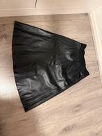 Vanilia Nep Leder Midi Rok - Maat S, Vanilia, Zwart, Ophalen of Verzenden, Maat 36 (S)