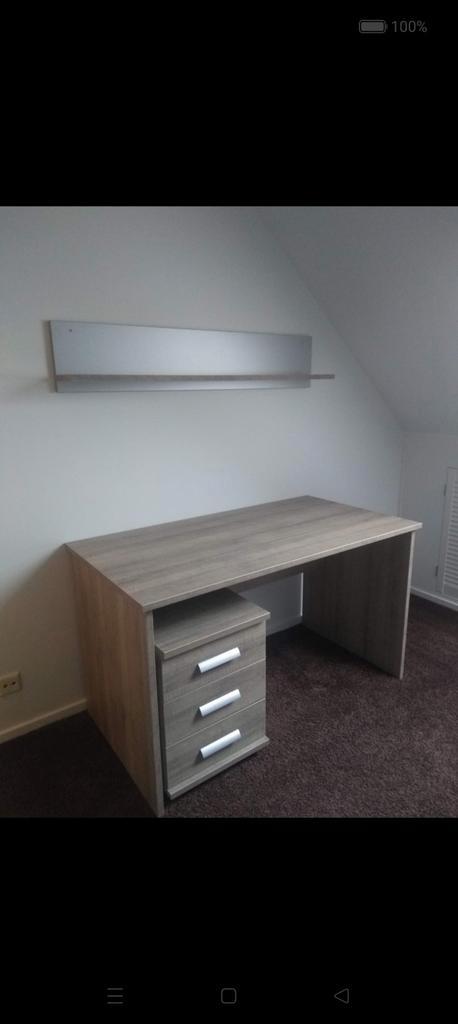 Tiener / kinderkamer compleet, Huis en Inrichting, Slaapkamer | Complete slaapkamers, Zo goed als nieuw, Eenpersoons, Ophalen