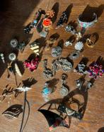 Vintage Broches & Kettinghangers Collectie, Sieraden, Tassen en Uiterlijk, Antieke sieraden, Ophalen of Verzenden, Overige materialen
