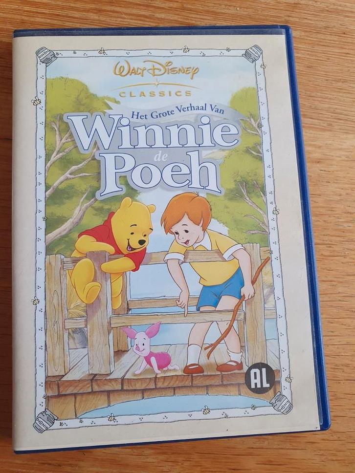 Winnie de Poeh VHS - Walt Disney Classics, Cd's en Dvd's, Dvd's | Kinderen en Jeugd, Gebruikt, Film, Dieren, Alle leeftijden, Ophalen of Verzenden