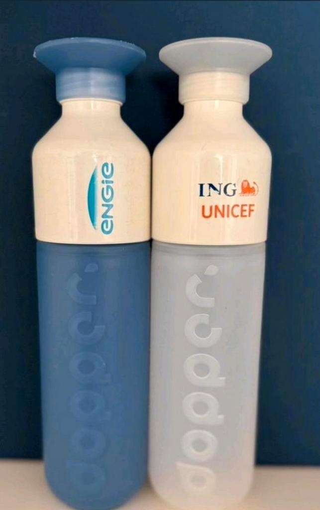 2x Dopper Original Fles | Doppers | Dopperfles | Waterfles, Sport en Fitness, Bidons, Gebruikt, Ophalen of Verzenden
