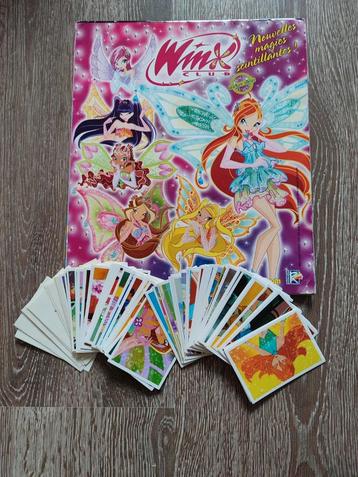 112x Winx panini stickers + album beschikbaar voor biedingen