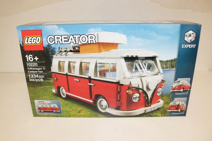 Lego 10220 LEGO Volkswagen T1 Camper - (Nieuw) gesealed, Kinderen en Baby's, Speelgoed | Duplo en Lego, Nieuw, Lego, Complete set