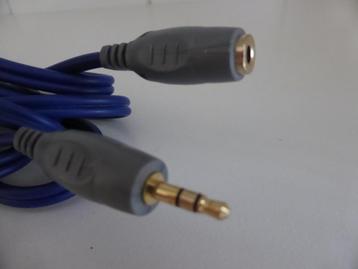 Vivanco interconnect verlengkabel met Jack connector 3M 