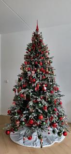 Kerstboom met versiering, Diversen, Kerst, Ophalen, Gebruikt