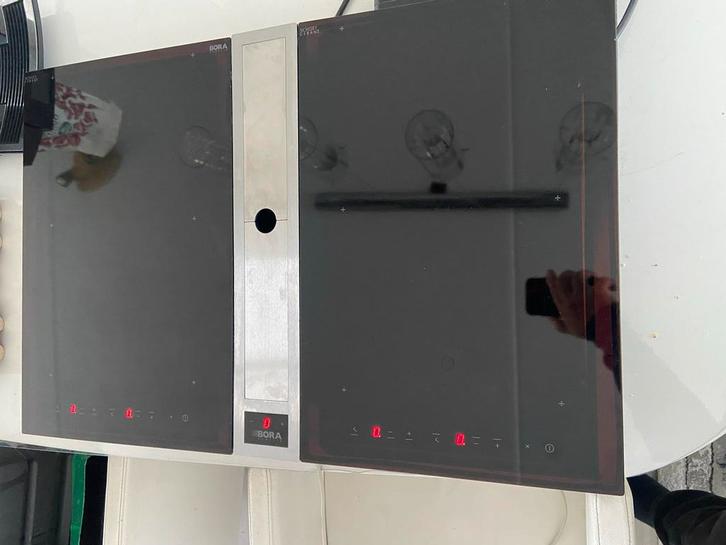 Bora classic inductie met flex elementen, Witgoed en Apparatuur, Kookplaten, Zo goed als nieuw, Inbouw, Inductie, 4 kookzones