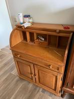 Eikenhout secretaire, Huis en Inrichting, Ophalen of Verzenden, Gebruikt