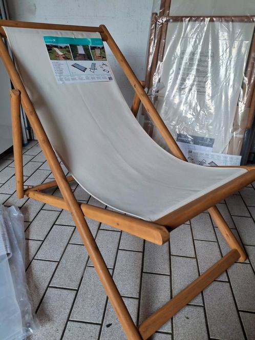 Strandstoelen set 2 stuks, Tuin en Terras, Hangmatten, Nieuw, Ophalen