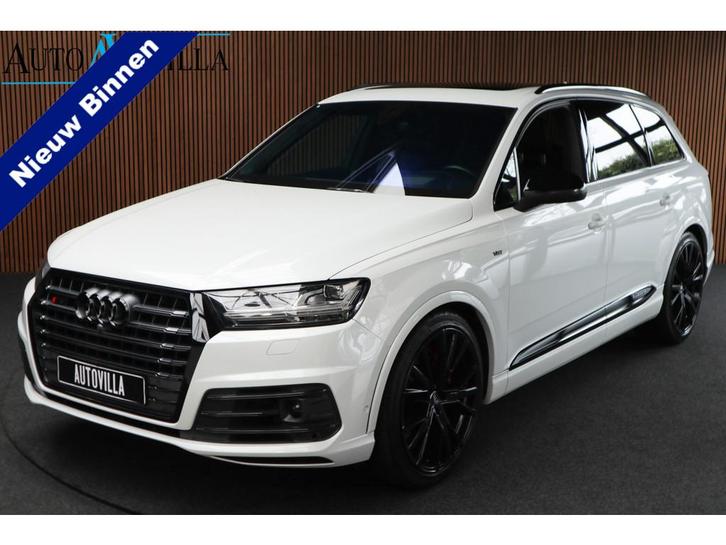 Audi Q7 4.0 TDI SQ7 quattro 7p Leer HUD Standkachel B&O 360, Auto's, Audi, Bedrijf, Te koop, Q7, 360° camera, 4x4, ABS, Achteruitrijcamera