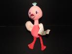 LILLIPUTIENS FLAMINGO VOGEL VELOURS ROZE/LICHTROZE MET, Verzenden, Nieuw, Overige typen
