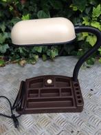 VINTAGE burolamp met organizer zgn gooseneck Frankrijk, Ophalen of Verzenden, Huis en Inrichting