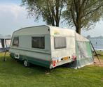 Caravan Delta 4300 TZ, Caravans en Kamperen, Treinzit, Dwarsbed, Particulier, Uitbouw voortent