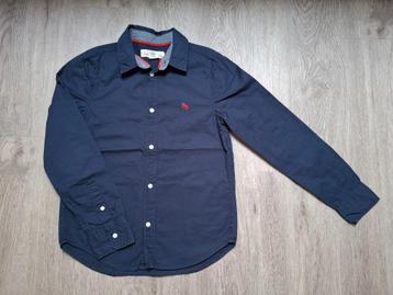 WE blouse lange mouw maat 140 donkerblauw beschikbaar voor biedingen