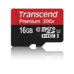 Transcend MicroSDHC kaart 16GB Premium 400x Class 10 UHS-I, Audio, Tv en Foto, Fotografie | Geheugenkaarten, MicroSDHC, Ophalen of Verzenden