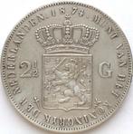 XntriQ-Coins - Zilveren rijksdaalder 1874 - Willem III (31), Koning Willem III, Zilver, Ophalen of Verzenden, Losse munt