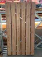 Douglas tuindeur met ijzeren frame H190 x B100 cm, Tuin en Terras, Ophalen, 100 tot 150 cm, Nieuw, Draaipoort