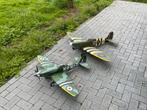 2x RC Spitfire vliegtuigen, Hobby en Vrije tijd, Modelbouw | Vliegtuigen en Helikopters, Ophalen, Gebruikt, Overige merken