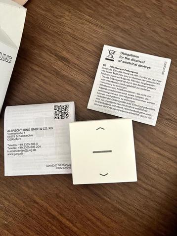 JUNG HOME taster (SMART HOME) BT A 17101 P WW beschikbaar voor biedingen