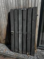 Zware tuinpoort met stalen frame (zeer degelijk), Tuin en Terras, Ophalen, Gebruikt, Draaipoort, 150 tot 200 cm