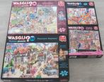 Diverse *** PUZZELS WASGIJ *** 4 stuks, Ophalen of Verzenden, 500 t/m 1500 stukjes, Zo goed als nieuw, Legpuzzel