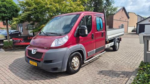 Peugeot Boxer 435 3.0 HDI L4 DC PICK UP- EURO 5 2011, Auto's, Peugeot, Bedrijf, Te koop, Boxer, ABS, Airbags, Airconditioning