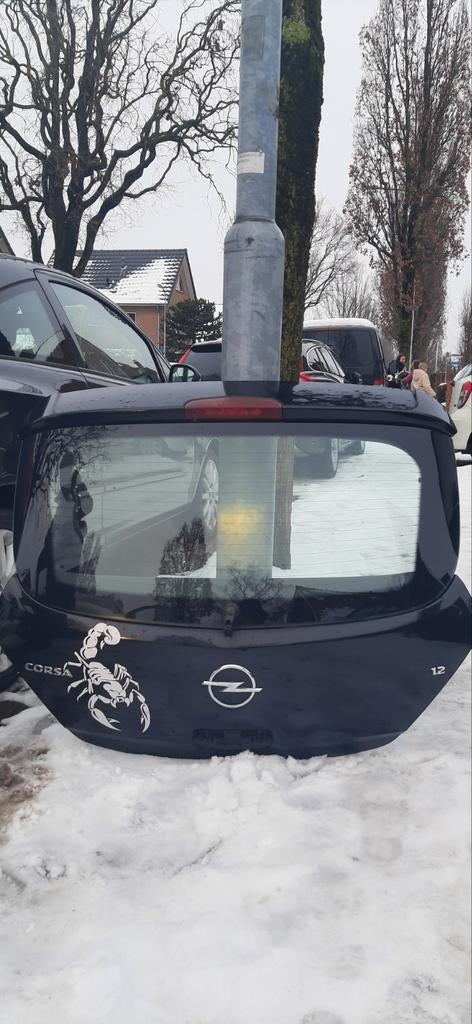 Opel Corsa Achterklep / Kofferbak -moet ervanaf, Ophalen of Verzenden, Voor, Opel, Achterklep