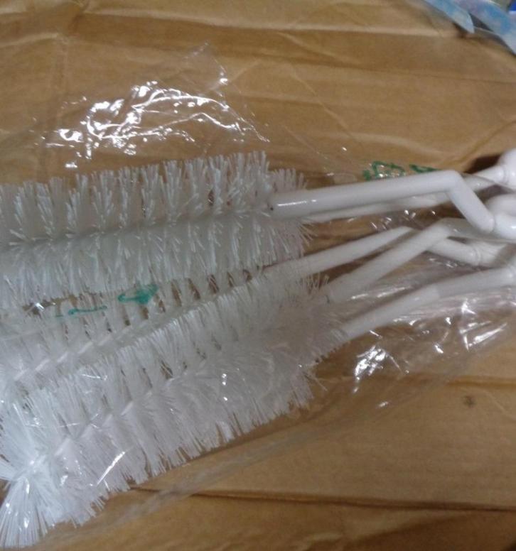 PARTIJ BABYFLES BORSTEL VAN VERO, Diversen, Rommelmarktspullen, Nieuw, Ophalen