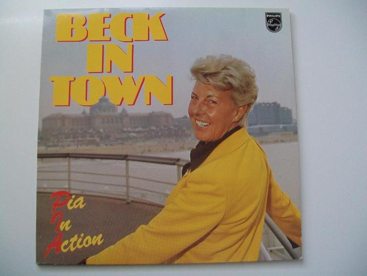 LP Pia Beck - Beck in town - Pia In Action, Cd's en Dvd's, Vinyl | Jazz en Blues, Zo goed als nieuw, Jazz, 1960 tot 1980, 12 inch