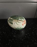 Porseleinen eivormig doosje, Ophalen of Verzenden