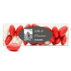 Bedankjes gevuld met rode chocolade hartjes, Ophalen of Verzenden, Nieuw, Feestartikel, Geboorte of Huwelijk